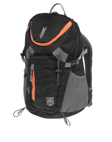 PROM HERMIS BACKPACK BLACK/ORANGE UNIVERSAL