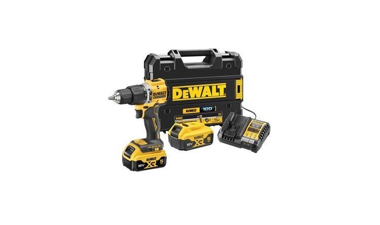 DEWALT DCZ100P2KT-QW je spolehlivá a výkonná aku příklepová vrtačka vhodná pro domácí kutily i profesionály. Díky dvěma 